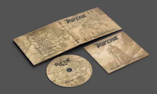 Riptyde - Of Conquest and Downfall 2025 [Digipack] – Bild 2