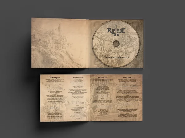 Riptyde - Of Conquest and Downfall 2025 [Digipack] – Bild 4